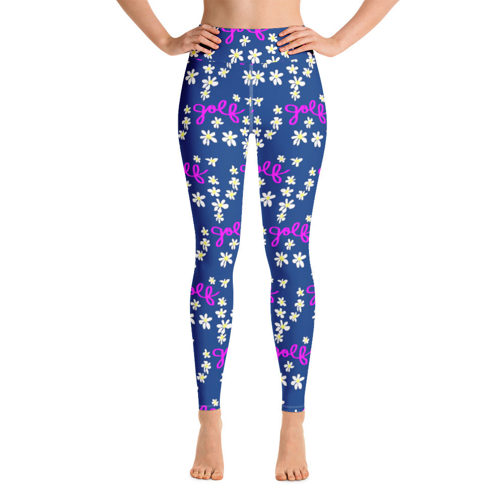 Daisy Golf Yoga Leggings – The Golf Boy