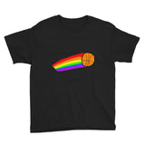 Rainbow Basketball Youth Short Sleeve T-Shirt