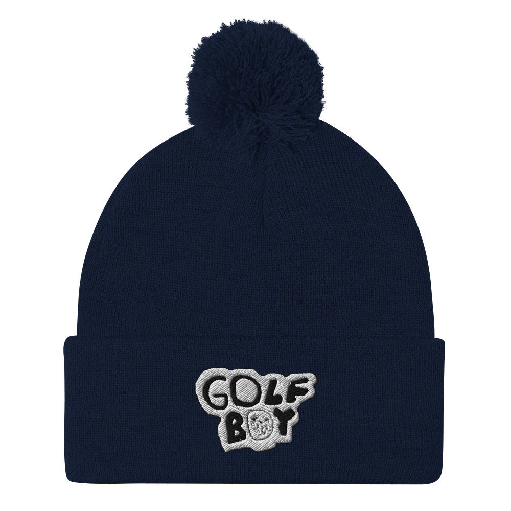 帽子 #FR2 GOLF Logo Embroidery Beanie BLACK FR2 GOLF Logo Embroidery Beanie BLACK メンズ