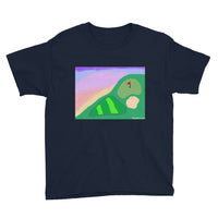 Abstract Golf Art Youth Short Sleeve T-Shirt