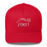 FORE! Trucker Cap Golf Hat
