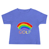 Rainbow Golf Baby Jersey Short Sleeve Tee