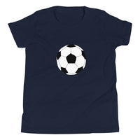 Soccer Ball Youth Short Sleeve T-Shirt