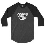 The Original Golf Boy 3/4 sleeve raglan shirt