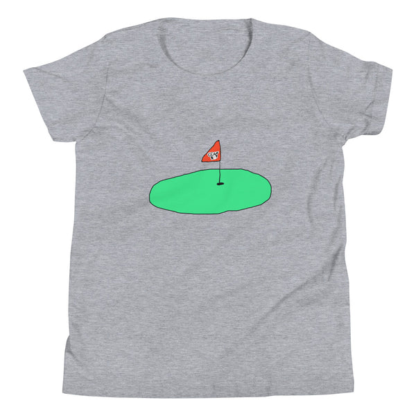 Golf Boy Green Youth Short Sleeve T-Shirt