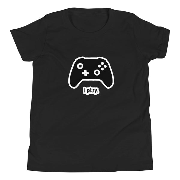I Play Video Games Youth Short Sleeve T-Shirt